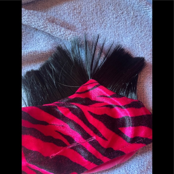 Dog zebra costume sz M - Picture 4 of 5